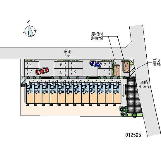 ★手数料０円★東久留米市新川町　月極駐車場（LP）